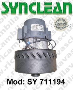 Vacuum motor SY  711194 SYNCLEAN for scrubber dryer and vacuum cleaner