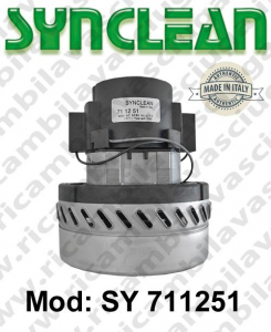 Vacuum motor SY  711251 SYNCLEAN for scrubber dryer and vacuum cleaner