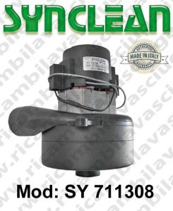 Vacuum motor SY  711308 SYNCLEAN for scrubber dryer and vacuum cleaner