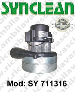 Vacuum motor SY  711316 SYNCLEAN for scrubber dryer and vacuum cleaner