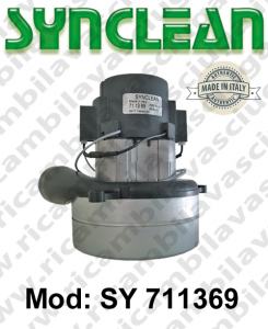Vacuum motor SY  711369 SYNCLEAN for scrubber dryer and vacuum cleaner