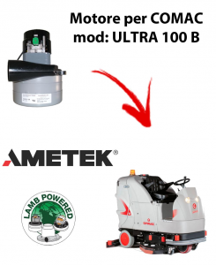 ULTRA 100 B Ametek Vacuum Motor for scrubber dryer Comac