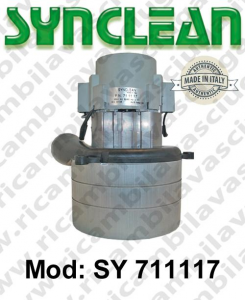 Vacuum motor SY  711117 SYNCLEAN for scrubber dryer and vacuum cleaner