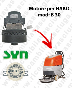 B 30 Vacuum motor Synclean for scrubber dryer HAKO