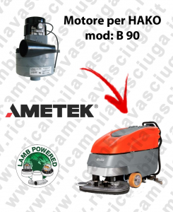 B 90 LAMB AMETEK vacuum motor for scrubber dryer HAKO
