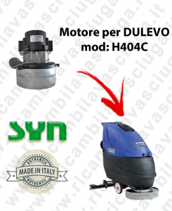 H404 C Vacuum motor Synclean for scrubber dryer DULEVO