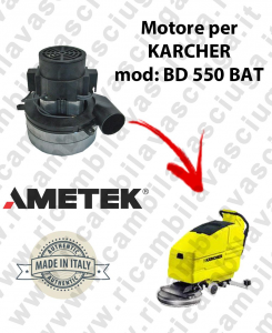 BD 550 Ametek vacuum motor for scrubber dryer KARCHER