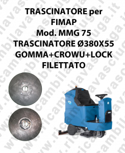 Padholder for scrubber dryer FIMAP model MMG 75