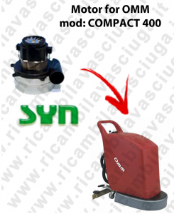 COMPACT 400 SYNCLEAN Vacuum Motor for scrubber dryer OMM