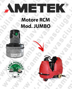 JUMBO Vacuum motor LAMB AMETEK scrubber dryer RCM