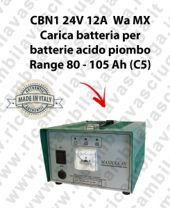 CBN1 24V 12A Wa MX Battery Charger for acid plombe battery