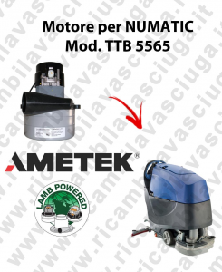 TTB 5565 Ametek Vacuum Motor scrubber dryer NUMATIC