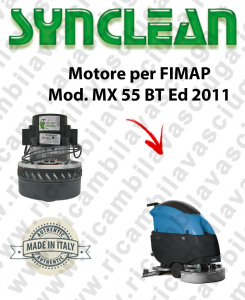 MX 55 Ed. 2011 Vacuum motor SYNCLEAN scrubber dryer FIMAP