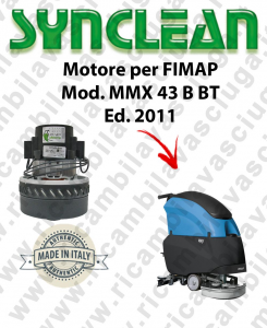 MMX 43 B-BT Ed. 2011 Vacuum motor SYNCLEAN scrubber dryer FIMAP