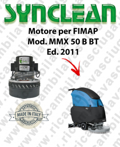MMX 50 B-BT Ed. 2011 Vacuum motor SYNCLEAN scrubber dryer FIMAP