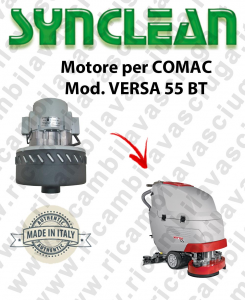 VERSA 55 BT Vacuum motor SYNCLEAN for scrubber dryer COMAC