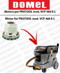 VCP 480 E-L Vacuum motor DOMEL for vacuum cleaner PROTOOL