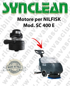 SC 400 E Vacuum motor SYNCLEAN for scrubber dryer NILFISK
