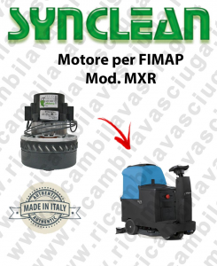 MXR Vacuum motor SYNCLEAN for scrubber dryer FIMAP