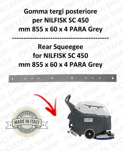 SC 450 squeegee rubber back for scrubber dryer NILFISK