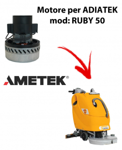 RUBY 50 Motore de aspiración Ametek Italia para fregadora Adiatek