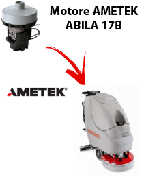 ABILA 17B Motore de aspiración Ametek para fregadora Comac