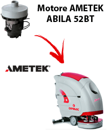 ABILA 52BT Motore de aspiración Ametek para fregadora Comac