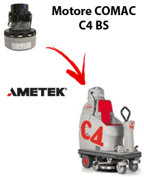 C4 BS Motore de aspiración Ametek para fregadora Comac