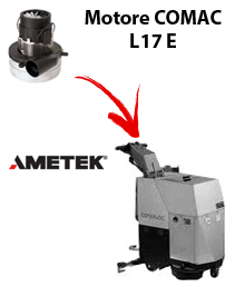 L17 E Motore de aspiración Ametek para fregadora Comac