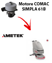 SIMPLA 61B  Motore de aspiración Ametek para fregadora Comac