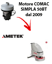 SIMPLA 50BT dal 2009 Motore de aspiración Ametek para fregadora Comac