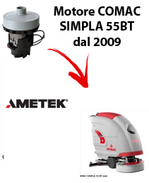 SIMPLA 55BT dal 2009 Motore de aspiración Ametek para fregadora Comac