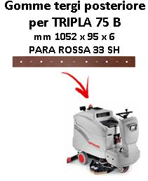 TRIPLA 75 B goma de secado trasero Comac