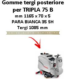 TRIPLA 75 B  goma de secado trasero Comac