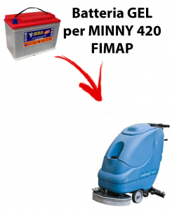 BATTERIA PIOMBO para MINNY 420 fregadoras FIMAP