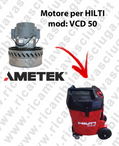 VCD 50 Motore de aspiraciónAMETEK para aspiradora y aspiradora húmeda HILTI