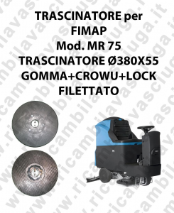 Discos de arrastre para fregadora FIMAP modelo MR 75