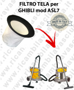  Filtro de tela para aspiradora GHIBLI Model ASL7