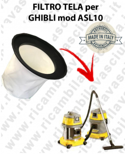  Filtro de tela para aspiradora GHIBLI Model ASL10
