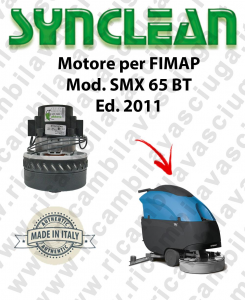 SMX 65 BT Ed. 2011 motor de aspiración LAMB AMETEK fregadora FIMAP