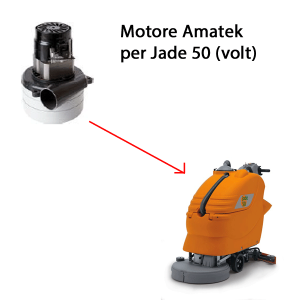JADE 50 24 volt Saugmotor AMETEK für scheuersaugmaschinen Adiatek