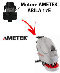 ABILA 17E Saugmotor AMETEK für scheuersaugmaschinen Comac
