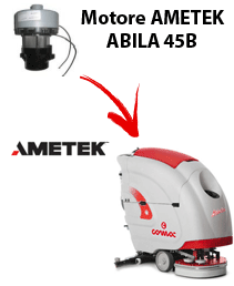 ABILA 45B Saugmotor AMETEK für scheuersaugmaschinen Comac