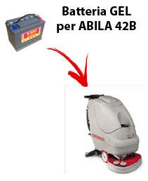ABILA 42B Batterie für scheuersaugmaschinen COMAC