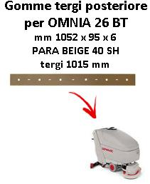 OMNIA 26 BT Hinten sauglippen für scheuersaugmaschinen COMAC