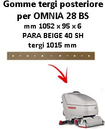 OMNIA 26 BS Hinten sauglippen für scheuersaugmaschinen COMAC