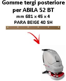 ABILA 52 BT Hinten sauglippen für scheuersaugmaschinen COMAC