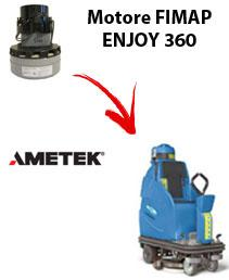 ENJOY 360 Saugmotor Ametek für scheuersaugmaschinen FIMAP