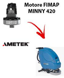 MINNY 420 Saugmotor Ametek für scheuersaugmaschinen FIMAP