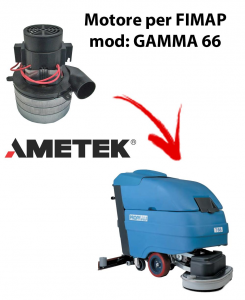 GAMMA 66 Saugmotor AMETEK ITALIA für scheuersaugmaschinen FIMAP